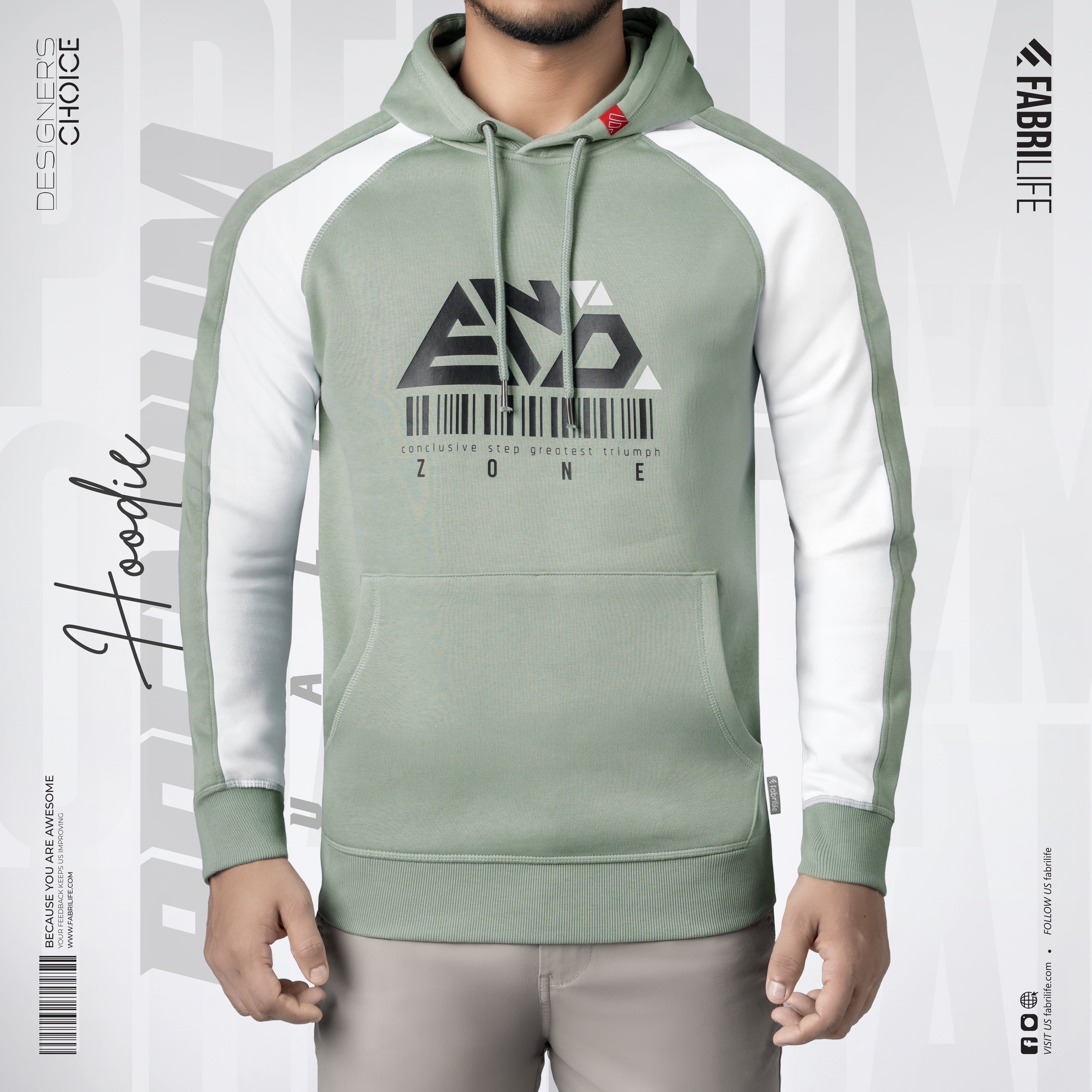 Mens Premium Hoodie Designer Edition- EndZone